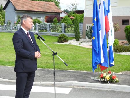 Uradna predaja obnovljene ceste Razkrižje – MP Gibina svojemu namenu 22